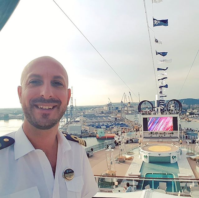 I feel proudly enthusiastic to be part of this great MSC Seaview startup team #mscseaview #msccruises #thirdinrow #cruising #cruise #crew #sailing #travel #traveling #traveler #instatravel #instago #instagood #trip #photooftheday #instapassport #instatraveling #mytravelgram #travelgram #travelingram #igtravel #instalife #travelblog #sea #travelstoke