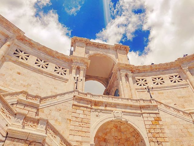 The heaven gate •••#cagliari #sardinia #sailor #architecture #sky #italy #bluesky #cruising #cruise #crew #sailing #travel #traveling #traveler #instatravel #instapassport #instatraveling #travelgram #travelingram #igtravel #travelblog #sea #travelstoke