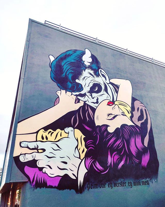 Vampire bite •••#reykjavík #iceland #murales #streetart #polarcircle cruising #cruise #crew #sailing #sailor #lifeatsea #travel #travelling #traveler #instatravel #trip #lifeofadventure #instapassport #instatraveling #mytravelgram #travelgram #travelingram #igtravel #instalife #ig_worldphoto #traveling #travelblog #instago #travelstoke