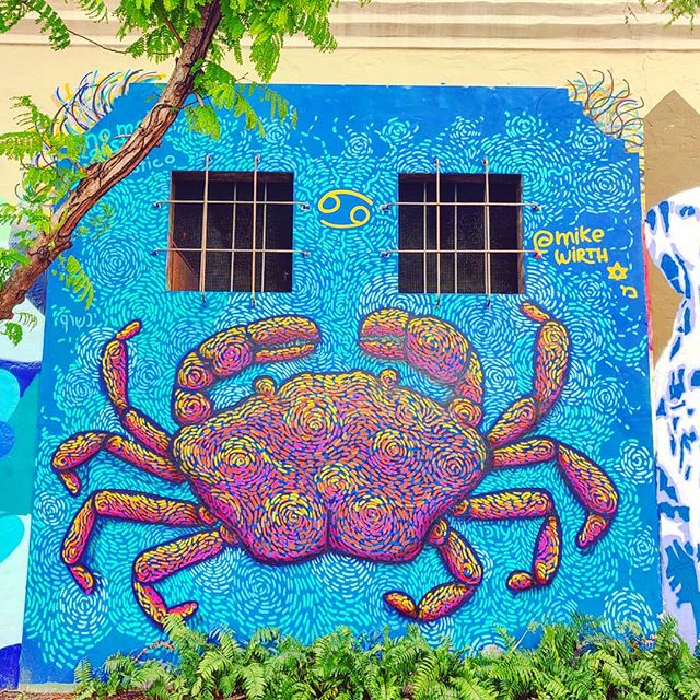 Follow your sign, or him following You? 🦀 #miami #wynwoodartdistrict #travels #travelers #cancer #wynwoodlife #travelpics #traveladdict #travelling #travel #wynwoodwalls #streetartist #wynwoodmiami #miami #traveling #travelawesome #miamilife #travelgram #travelphoto #travelstoke #travelphotography #traveller #wynwood #streetart #travellife #streetarteverywhere #wynwoodart